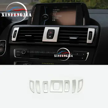 

For BMW 1 2 Series F20 F22 F23 12-19 7pcs Front Air Outlet Buttons Frame Cover