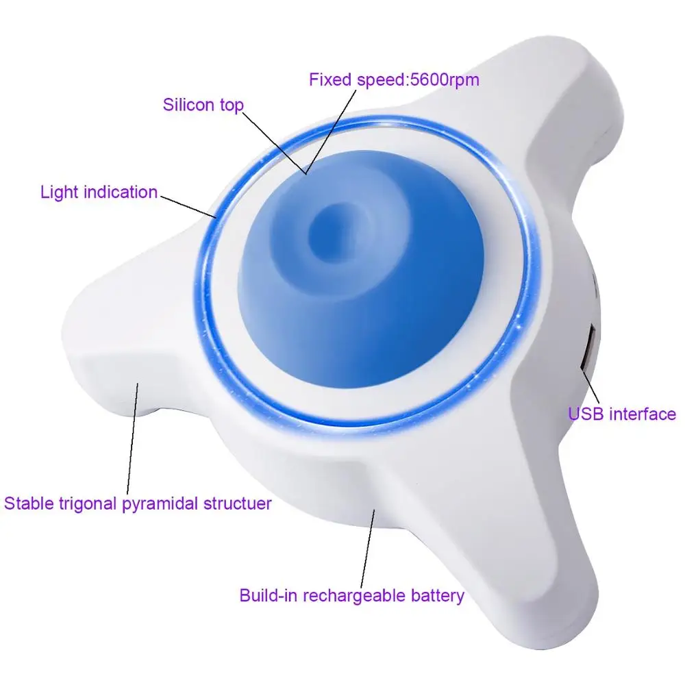 FOURE'S Scientific Vortex Mixer USB Перезаряжаемый мини лабораторный вихревой шейкер 5600 об/мин