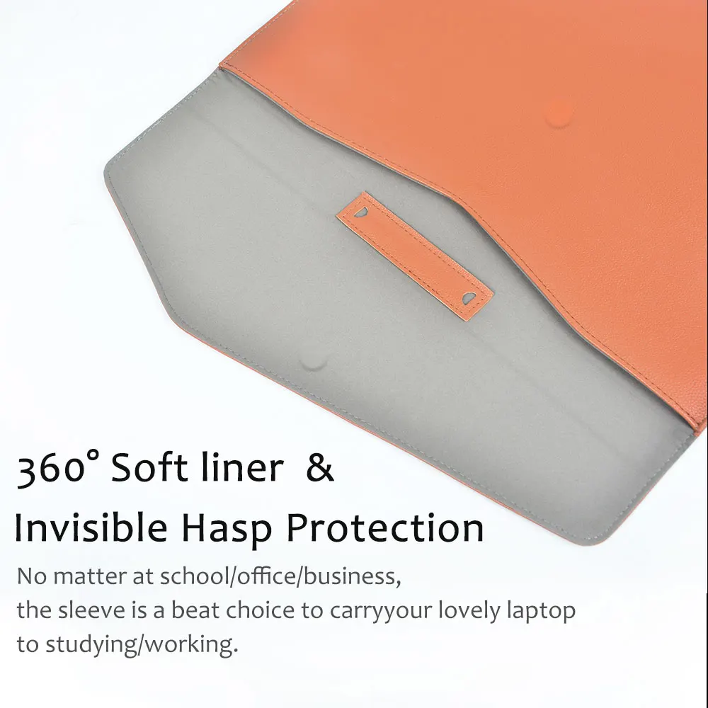 电脑内胆包棕色详情-2