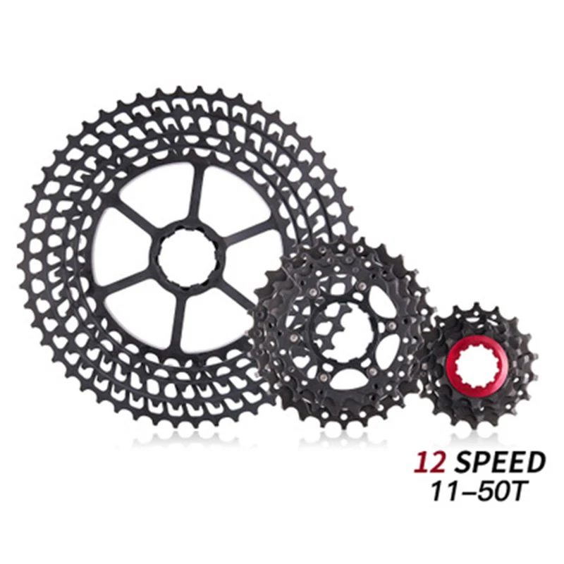 Redland MTB велосипед свободного хода 12 Скоростей 11-46T и 12 Скоростей 11-50T CNC сплав MTB велосипед 12 Скоростей Звездочка свободного хода запчасти для велосипеда