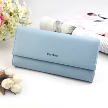 

New Fashion Women Wallets Long Style Multi-functional Wallet Purse Letter Decoration Pu Leather Female Clutch Card Holder
