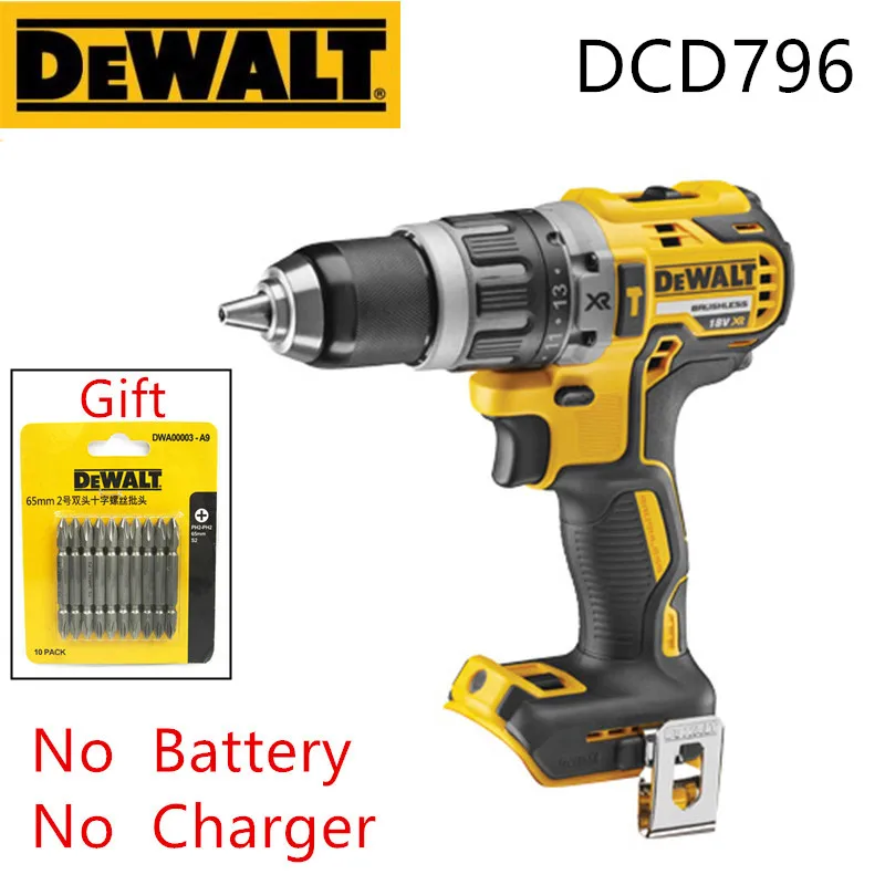 Dewalt Dcd796 Brushless Electric Drill 