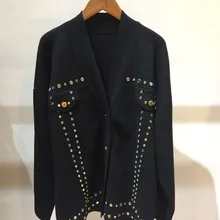 Женский жакет, женский свободный кардиган, пальто с двойным карманом, однобортный жакет, Милый Повседневный длинный вязаный кардиган, черный топ