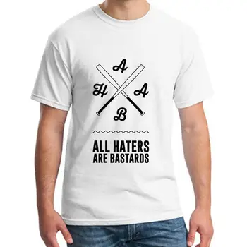 

Design ahab all haters are bastards tshirts women s-5xl famous tee tops