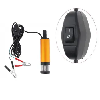 

Portable Mini 12V DC Electric Submersible Pump for Pumping Diesel Oil Water Aluminum Alloy Shell 12L/min Fuel Transfer Pump