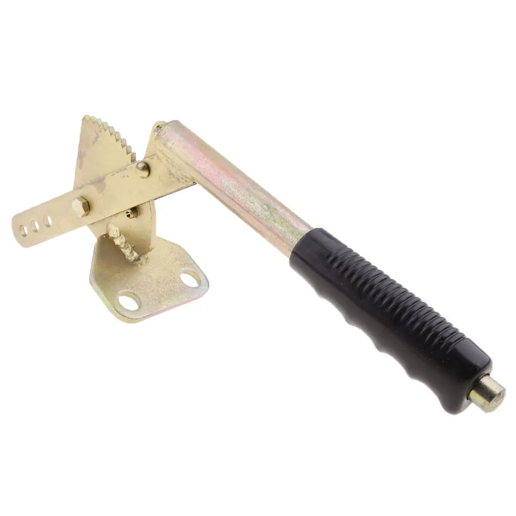 Trailer Hand Brake Lever Parking Emergency Brake Lever Handle Bracket Zinc Coated