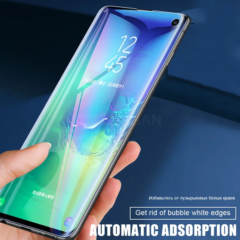 3-1 шт полная Защитная мягкая Гидрогелевая пленка для samsung Galaxy Note 10 Pro 9 8 S6 S7 Edge S8 S9 S10 Plus S10E защита экрана