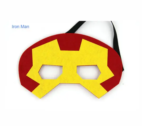 Cute Hero Eye Mask Kids Baby Boy Girl Toys Cool Decorate Heros Halloween Fancy Party Props Costume Masquerade Eye Mask