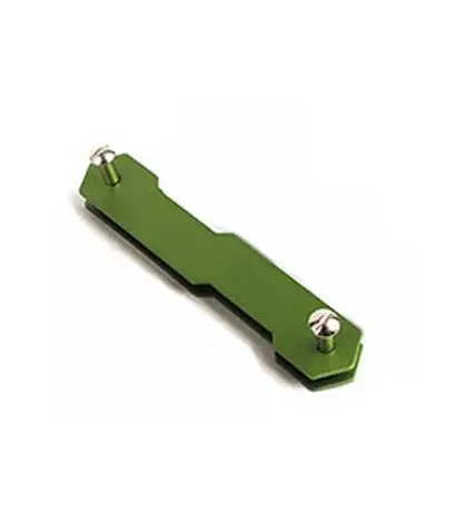 EDC Key Organizer Clip Keys Smart Holder Folder Keys Wallet Housekeeper Keychain Flexible Key Holder Clip green