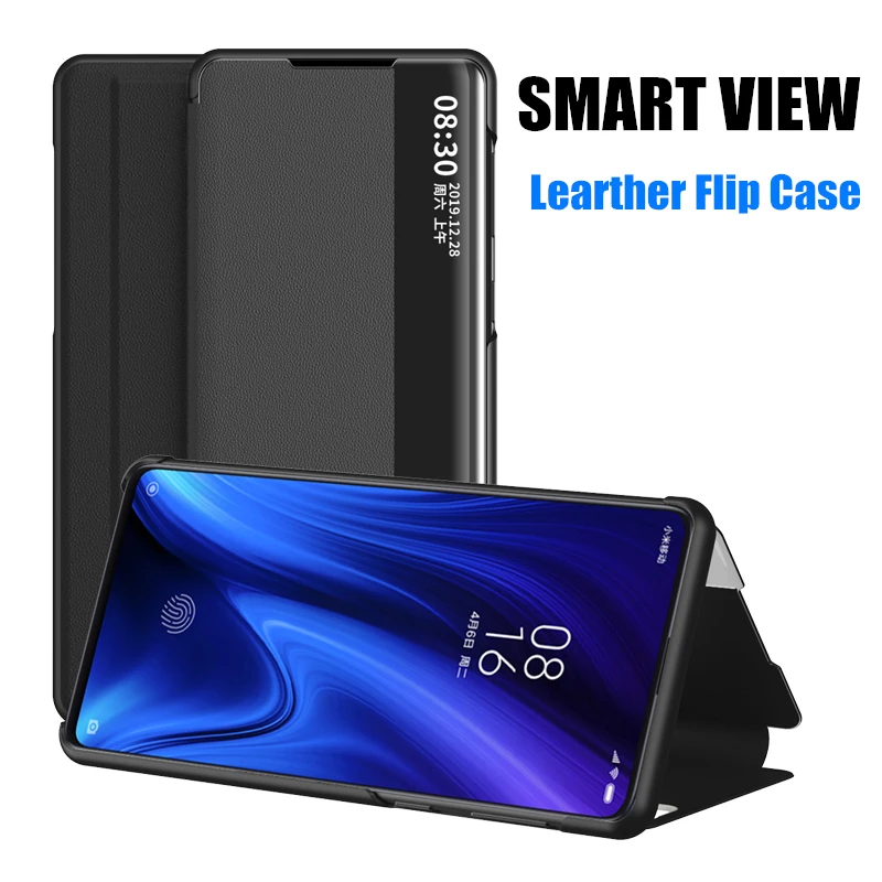 Кожаный чехол-книжка с окошком для Xiaomi Mi 9T Pro Redmi Note 8T 8 7 6 5 8A 7A A3 Lite роскошный чехол |