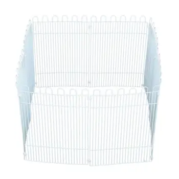 

Foldable Pet Fence Dog Cat Iron Fence Pet Sports Training Security Door Puppy Kitten Nest indoor Outdoor Protection Door Pte