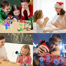 3D Ручка, робот Рисование принтер ручка с голосовыми подсказками, день рождения праздник рождественские подарки игрушки для вдохновления детского творчества