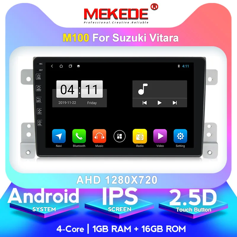MEKEDE Android 10,0 ips DSP для Suzuki Grand Vitara 3 2005-2015 автомобильный Радио Мультимедиа Видео плеер навигация MEKEDE Android 10,0 ips DSP для Suzuki Grand Vitara 3 2005-2015 автомобильный Радио Мультимедиа Видео плеер навигация