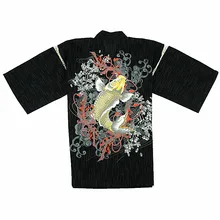 Японское платье Jinbei мужское кимоно Haori японский традиционный костюм Vestido Japones Yukata Ropa Asiatica кимоно Homme пижамный комплект