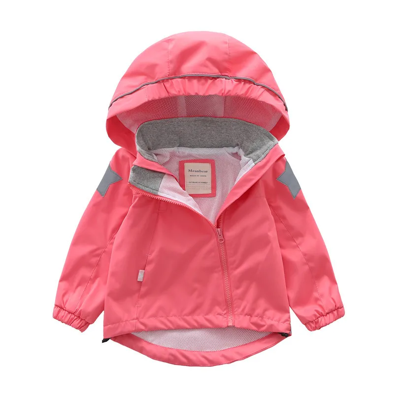 

Men And Women Children Trench Coat Mesh Lining Coat Breathable Wicking 2019 Spring And Autumn New Style Baby Mesh Lining Long Sl