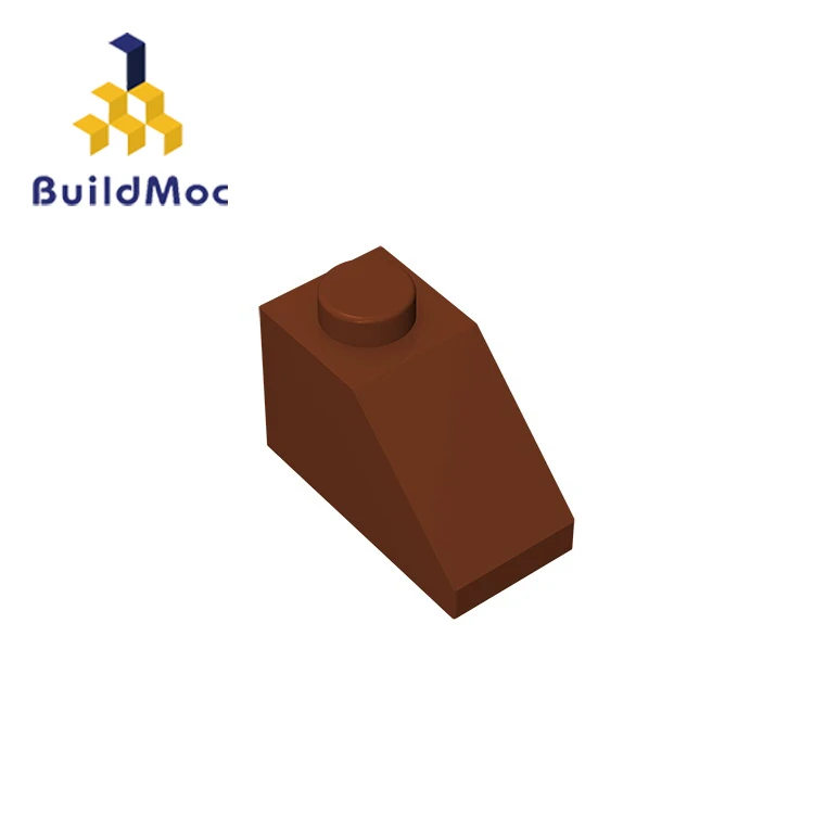 BuildMOC 3040 склон 45 2x1 для строительных блоков части DIY развивающие творческие подарочные игрушки - Цвет: M0656-22