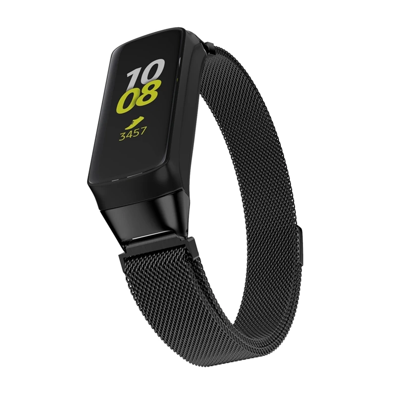 Для samsung Galaxy Fit Band Универсальная совместимость браслет из нержавеющей стали Милана Сменный ремень Надежная производительность 14 мм
