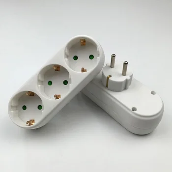 

European Standard Power Supply Conversion Plug German Standard Converter Extended Socket
