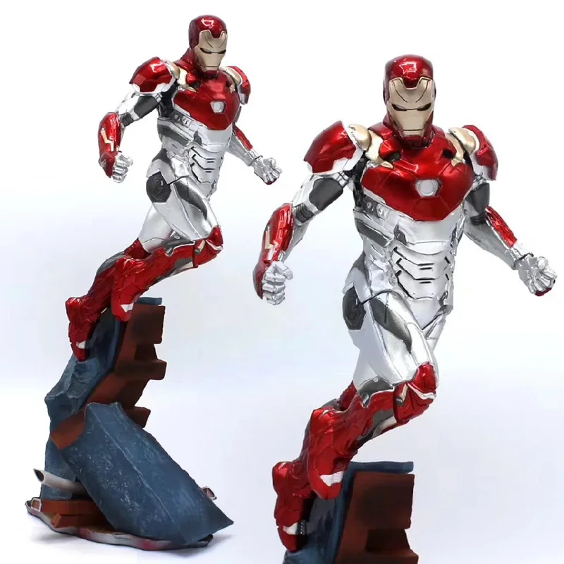 

Marvels Legend Avengers Endgame Doll MK47 Action Figure Iron Man Statue