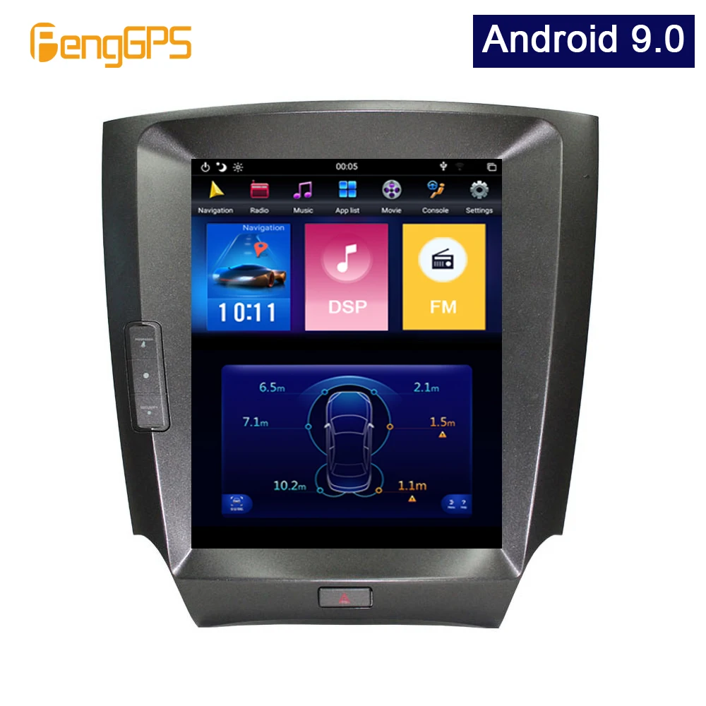 Android 9.0 GPS Navigation for LEXUS IS200 IS250 IS300 IS350 2005-2011 Car Intelligent System Audio Player 10.4&quot Mirrorlink |