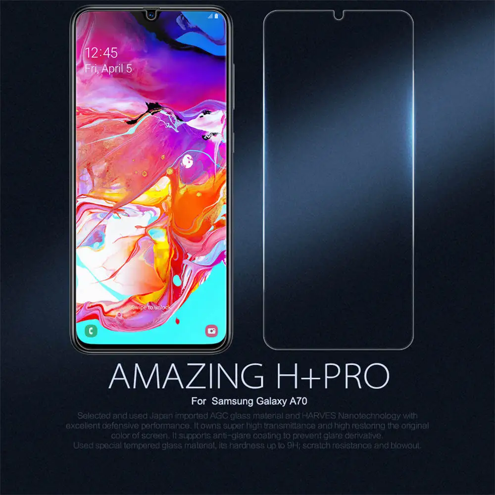 NILLKIN Amazing H+ Pro взрывозащищенное Закаленное стекло для экрана A30S 9H для samsung Galaxy A70 A50S A80 A90 A30 A50