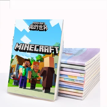 

Minecrafted Creative Homework Notebook Sketchbook Diary Drawing Painting Graffiti Notebook Memo Office Stationery Gift for Kids