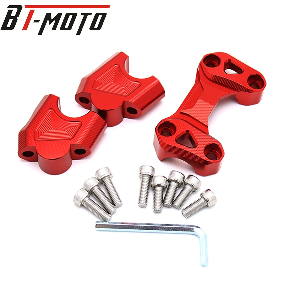 Riser Manubrio Per Moto Benelli 502C, TRK502, 502X, 752S, Leoncino - In Lega Alluminio, Altezza Regolabile - Foto 6