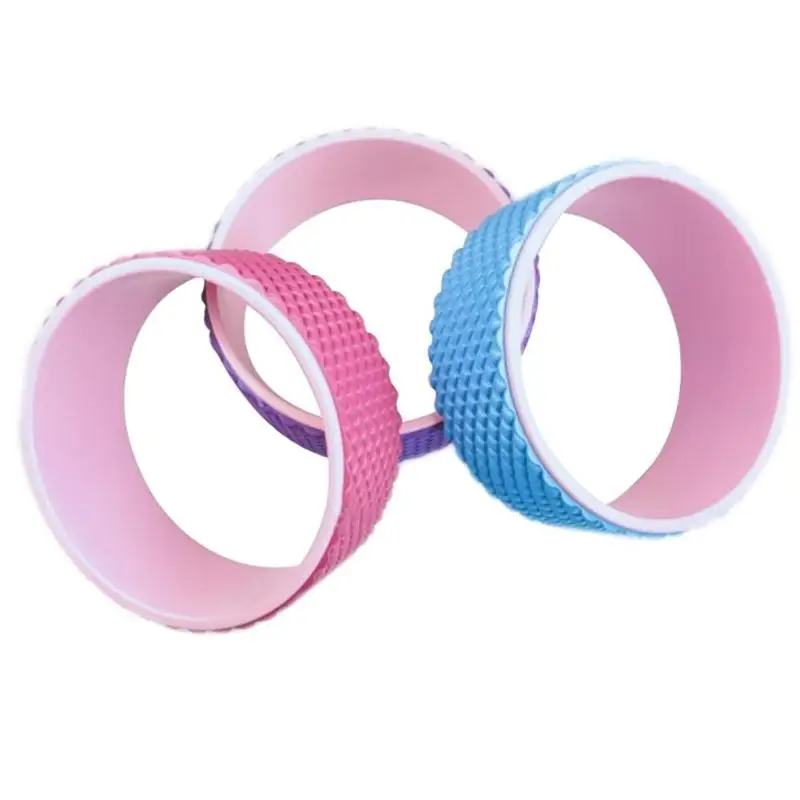 Yoga Circle Professional Waist Shape Bodybuilding Yoga Wheel Fitness Equipment Pilates Nonslip Yoga Circles Back Training