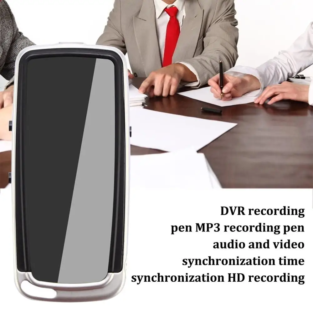 Dvr записывающая Ручка Mp3 записывающая ручка аудио и видео синхронизация времени Hd Запись