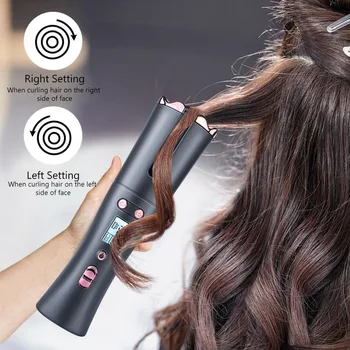 

Automatic Hair Curler Hair Crimper Curling Iron Wand USB Cordless Auto Crimper Hair Waver Hair Styling Tools