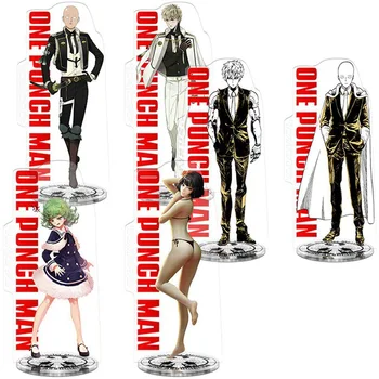 

Japan Anime ONE PUNCH-MAN Saitama Cosplay Acrylic Stand Figure Double Side Desk Decor Plate Model Toy Unisex Xmas Gift NEW