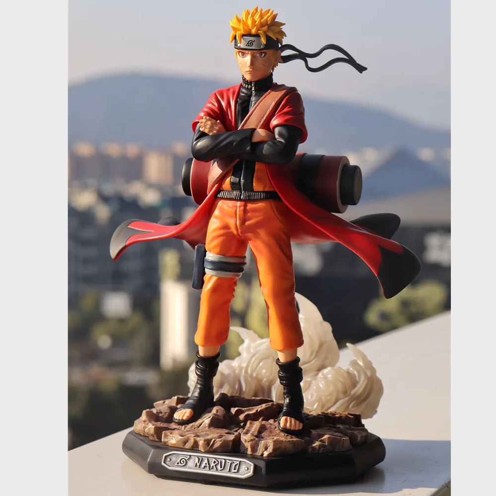 Uzumaki Наруто Сэйдж Аниме Фигурки ПВХ игрушки Shippuden Коллекционная Фигурка Учиха Саске Игрушечная модель Кукла Figma