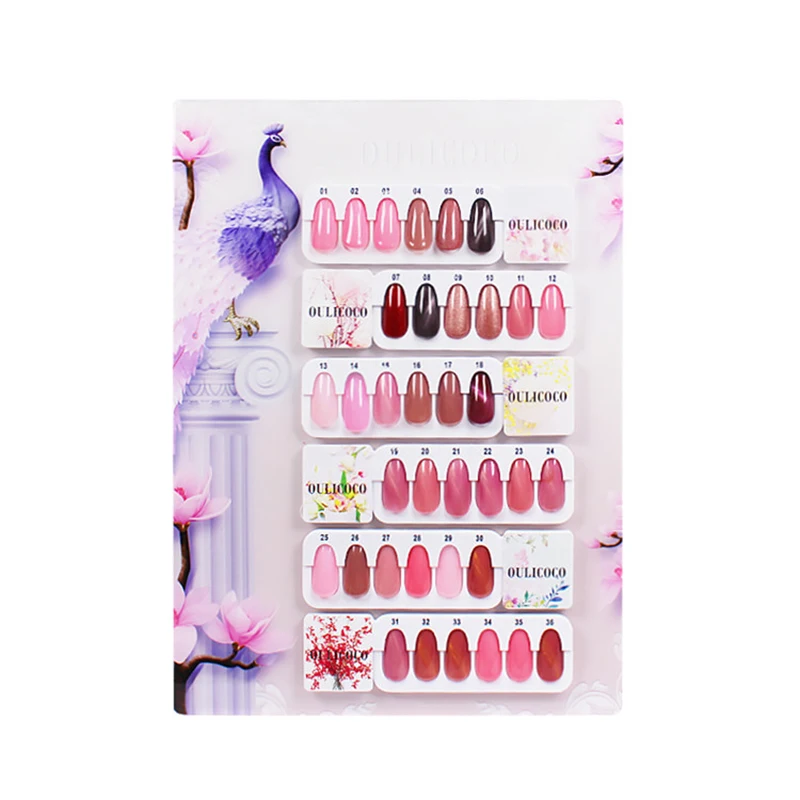 3648SlotsNailTipsDisplayStandBoardProfessionalModelNailSalon