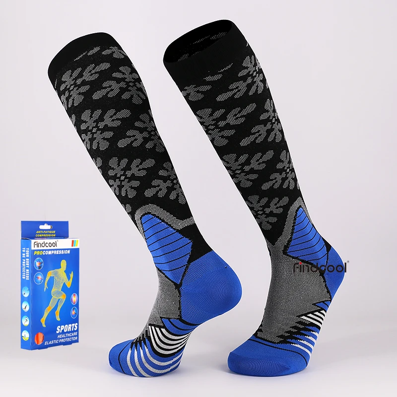 YISHENG Compression Stockings For Men & Women 20-30 mmHg Best Fit Breathable Male Travel Boost St | Женская одежда