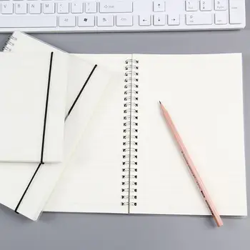 

A5/A6 Spiral Book Coil To Do Notebook Blank Grid Line Paper Diary Stationery