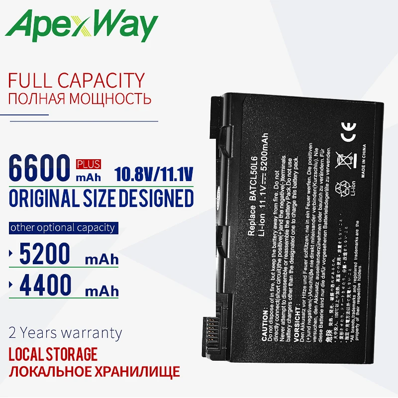 Аккумулятор для ноутбука аккумулятор BATBL50L6 ACER Aspire 3100 3690 5100 5610 5630 5650 5680 9110 9120 9800