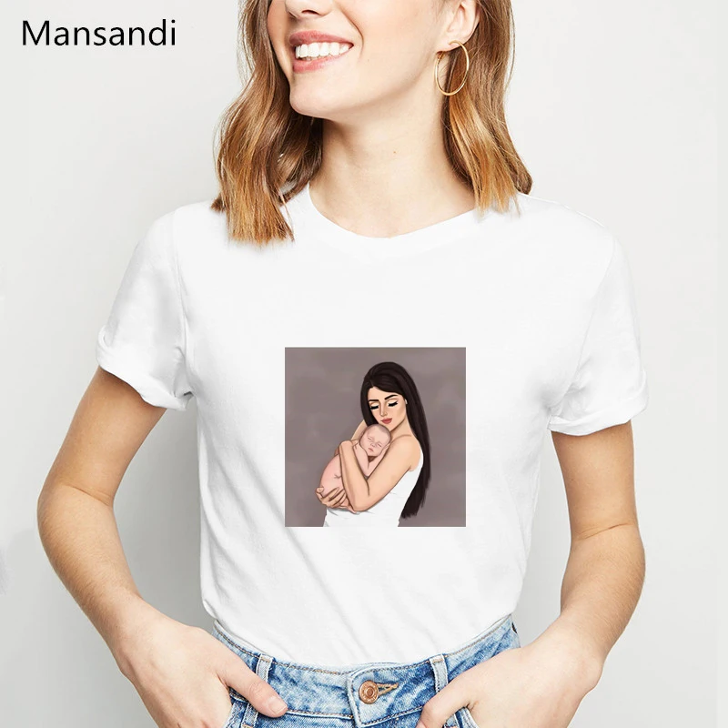 Melanin poppin рубашка супер футболка "Мама" Женская одежда vogue футболки Мама Любовь печатных женская футболка уличная топы