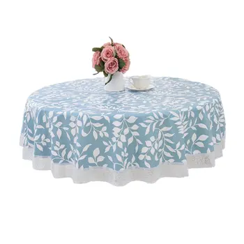 

PVC Waterproof Table Cloth Round Printing Tablecloth Table Cover Cloth for Home Kitchen Tablecloth Mantel