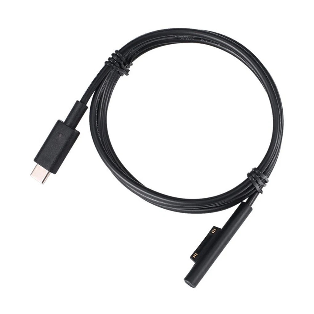 USB C Тип C Питание Зарядное устройство адаптер зарядный кабель, шнур для microsoft Surface Pro 6/5/4/3 планшеты зарядный кабель