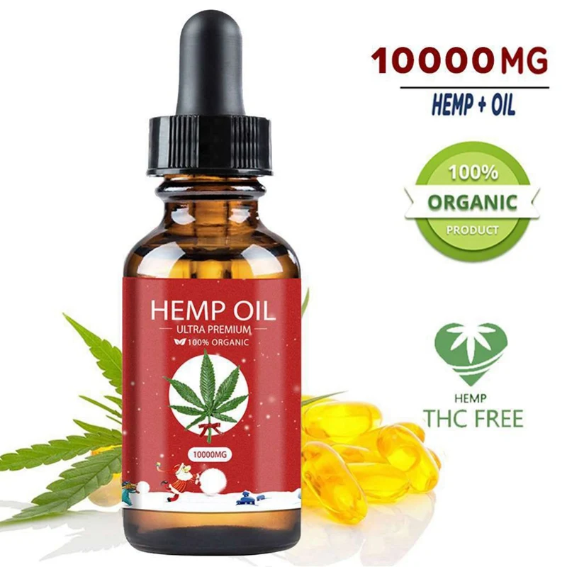 Hemp Seed Massage Oil Relieve Pain Improve Sleeping Promote Blood Circulation Reduce Anxiety Health Care 3