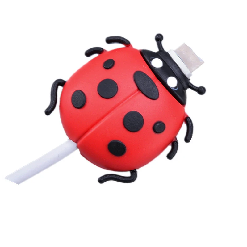 Милые насекомые форма бабочка USB зарядное устройство кабель Обложка провода шнур протектор линии передачи данных Шнур протектор для iPhone зарядный кабель