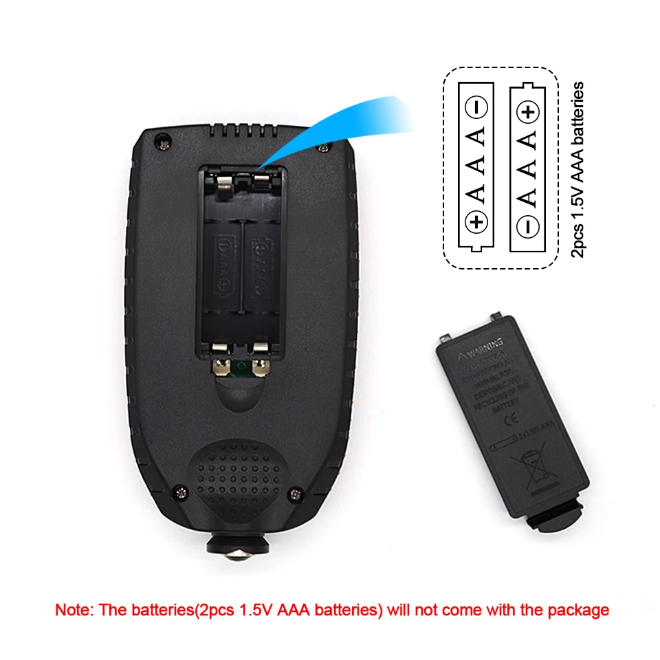 Tanie R D GM998 lakier samochodowy miernik grubości lakieru lakier samochodowy galwaniczny tester grubości powłoki metalowej 0 1500um Fe NFe sonda