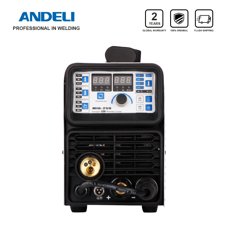 US $579.49 Andeli Portable Intelligent CO2 Allows Multifunctional MIG MMA Tig 3 IN 1 220V 110V Me To Leave Machine Soldering Welders