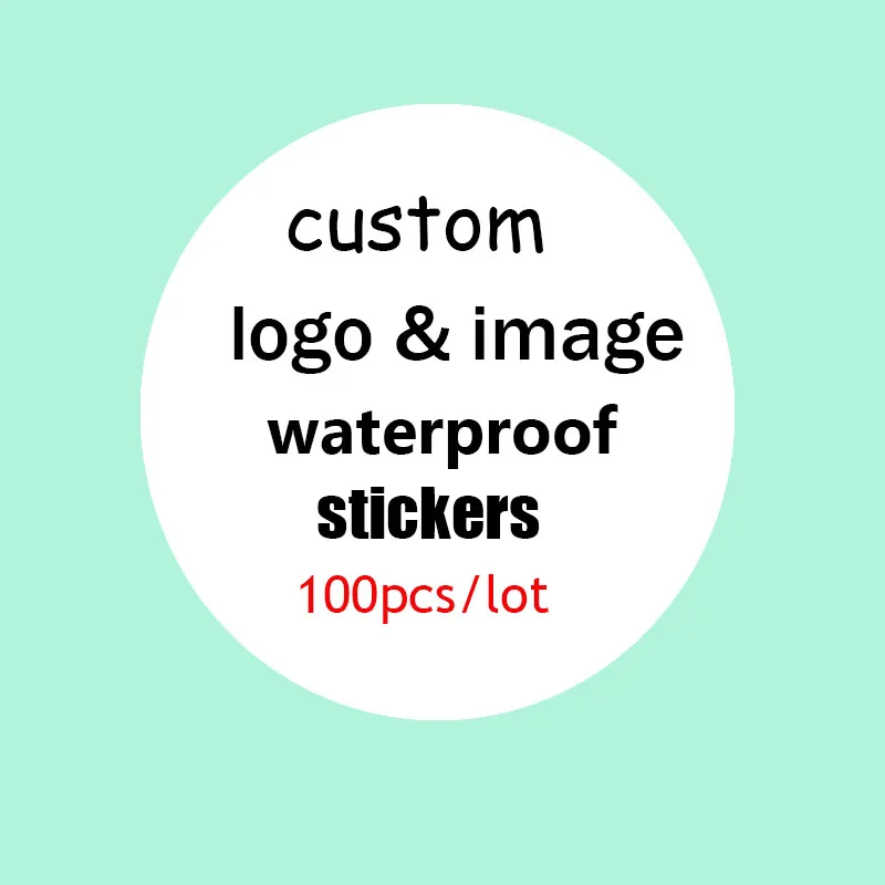 Custom Waterproof Logo Stickers Plastic Vinyl Adhesive Gift Pack Bottle Can Labels with Your Own Name for Shampoo and Comsmetic |