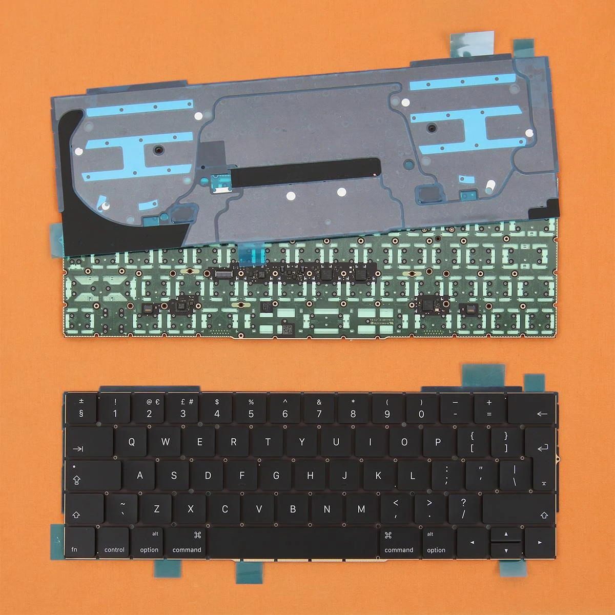 

UK Keyboard Laptop for Apple MacBook Pro 13.3" A1706 Black (With Backlit Board) Laptop Keyboards With Free Shipping