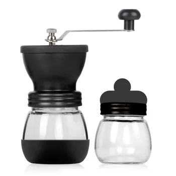 

Washed Hand Crank Coffee Grinder Manual Coffee Machine Coffee Bean Grinder Household Grinder Send Sealed Jar