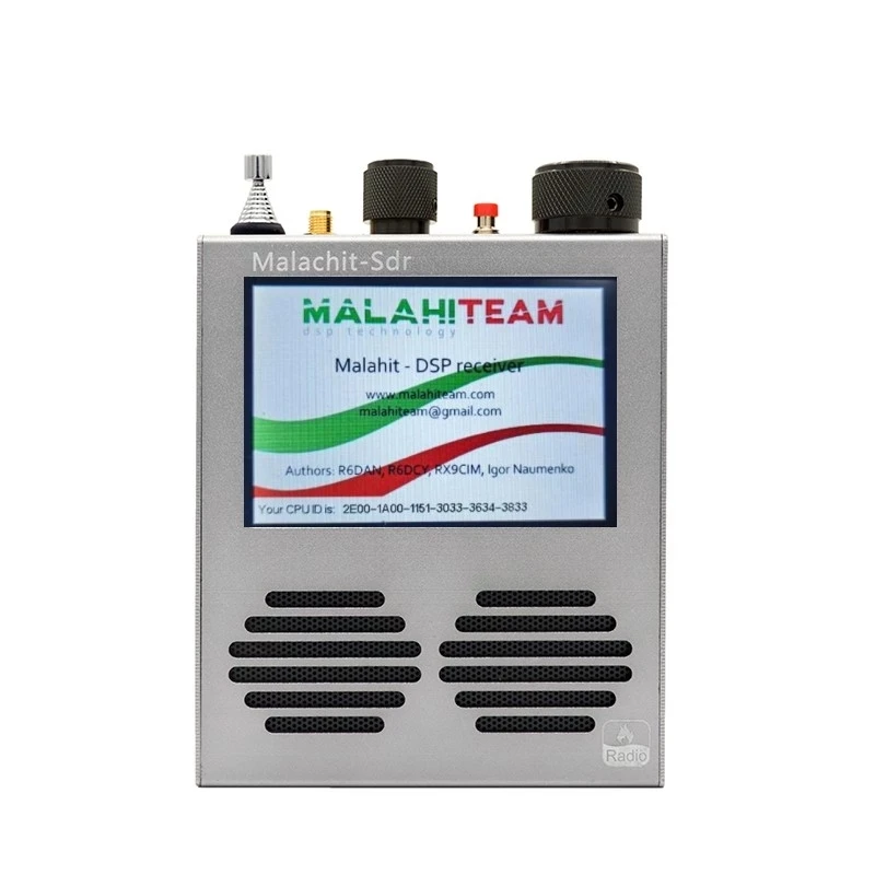 V1.10C 50KHz-2GHz Malahit-SDR Receiver DSP Radio 3.5&quot Touch Screen 5000mAh Battery AM SSB NFM WFM + Built in Antenna | Электроника