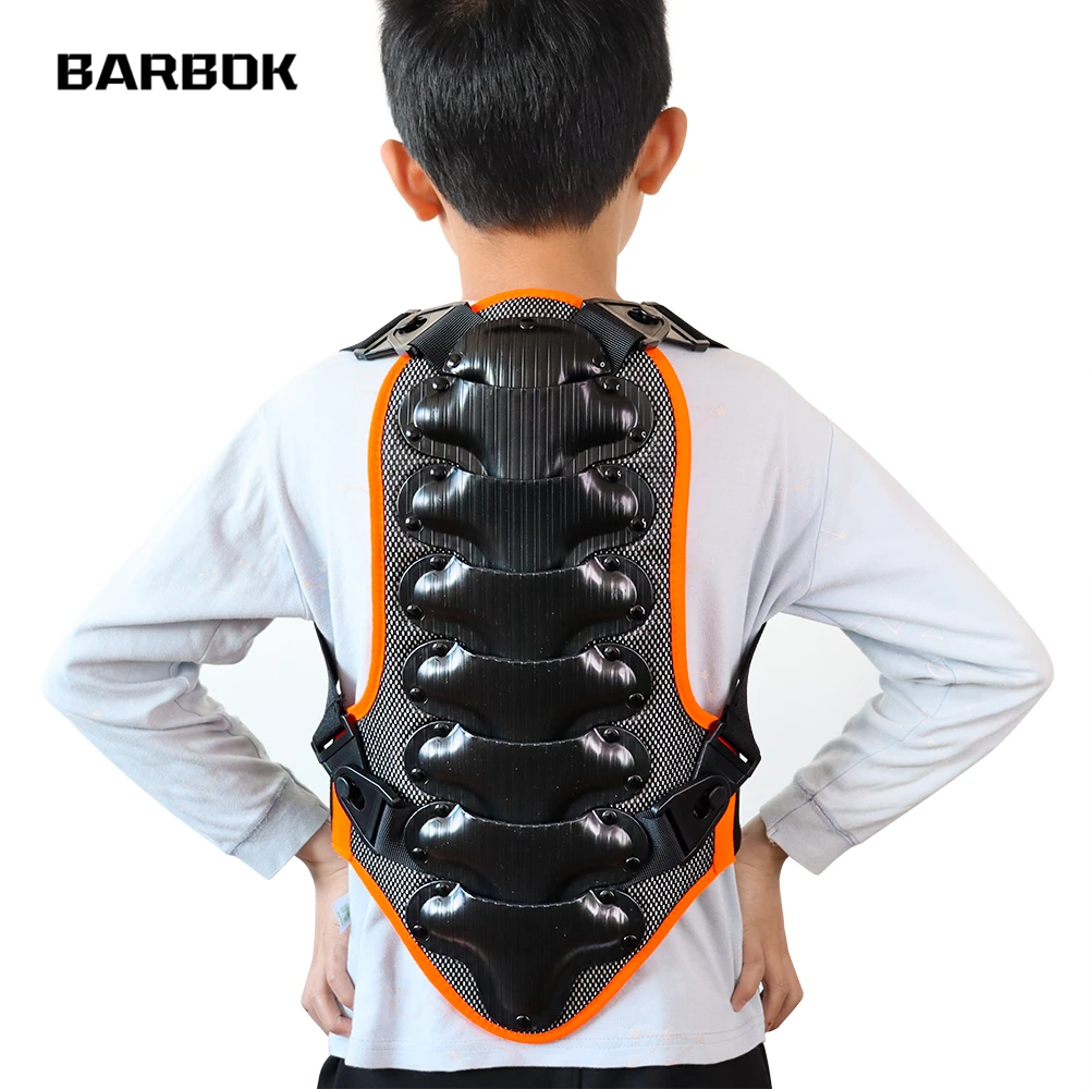 Wosawe Kids Protective Sports Vest Back Spine Protector Roller