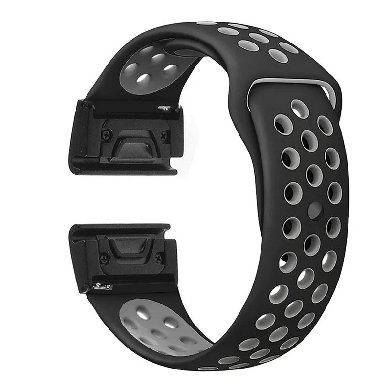 

22 26mm quick fit watchband For Garmin Fenix 3 5 5X plus GPS smart watch TPU sport replace bracelet strap for forerunner 935 945