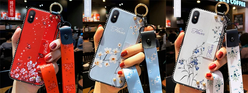 Симпатичный и красивый чехол на ремне для huawei P30 P20 Pro lite P10 plus mate 10 20 чехлов Nova 3 3i 5i 4e Honor 7A 20 чехол для телефона coque